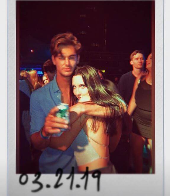 Karl Kugelmann with his rumored girlfriend, Jess Eduvenage.